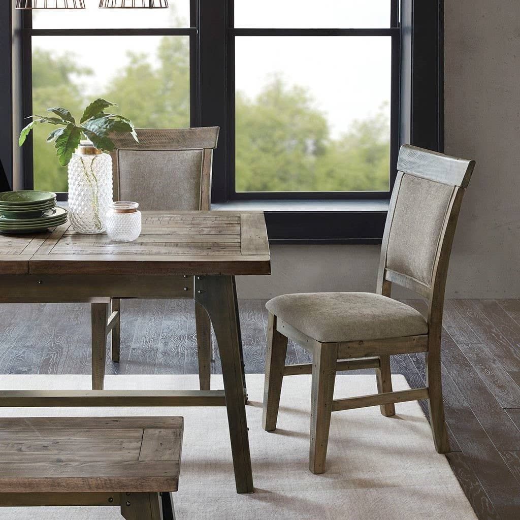 Hand Distressed Vintage Industrial Dining Chair - HER Home Design Boutique